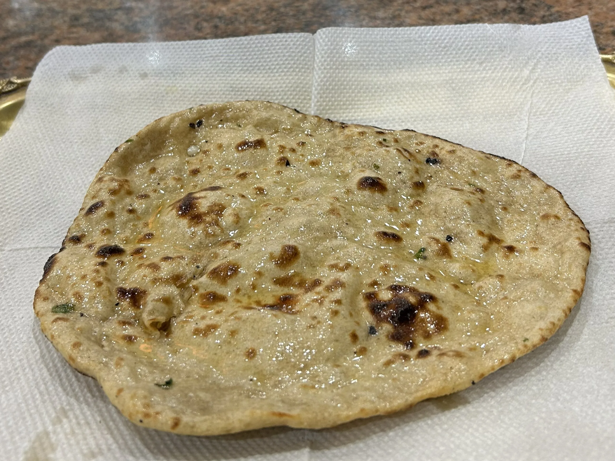 Butter Tandoori Roti straight from the tandoor